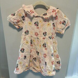 minnie dress with peter pan collar primary disney